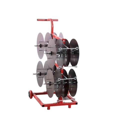 Support de bobines de câble industriel en acier pour usage commercial - 2