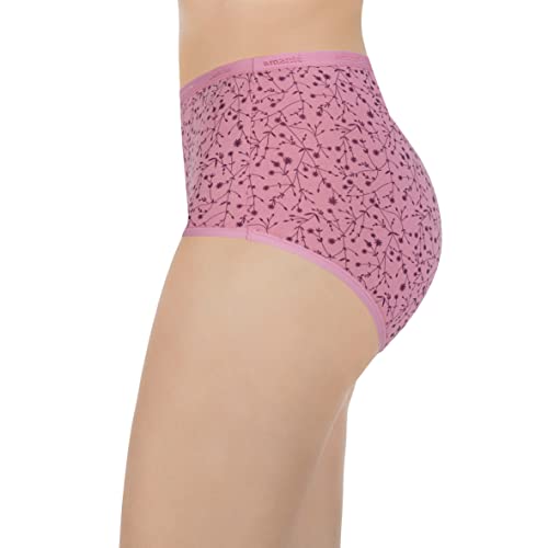 Image of Amante Printed Cotton Full Brief Panty Pack(Pack of 3)
