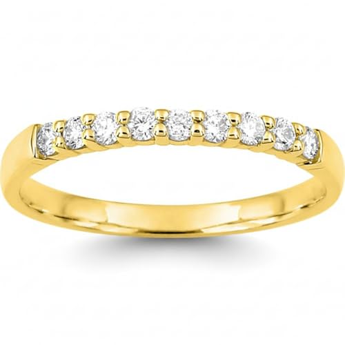 Pierścionek złoty 18k z diamentem 0,23 ct GH SI Rozmiar 48