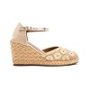 GIOSEPPO Women's Bennett Espadrille Wedge Sandal, Natural, 3.5 UK #1
