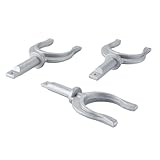 Ausi 2-teilige Marine-Aluminium-Ruderdollen-Sockelhalterung – Tragbare, langlebige Ruderdollen für Boot/Yacht/Schiff