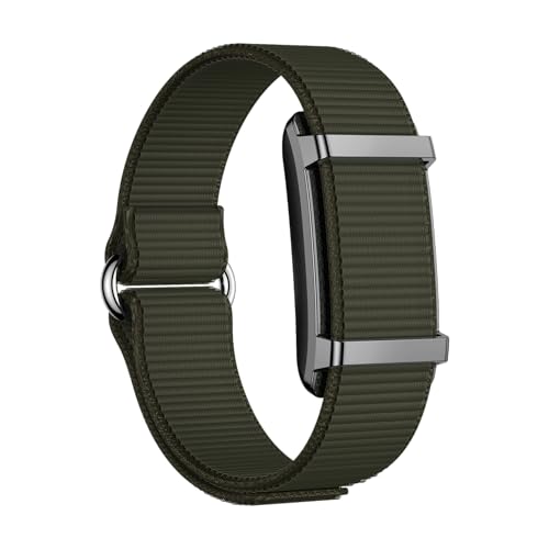 Image of Premium Metal Fitness Band 50-Day Battery SpO2 Heart Rate AI Health (Green)