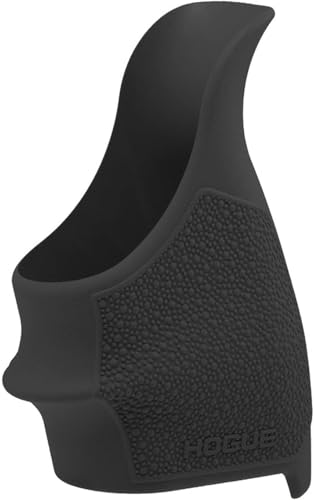 Hogue HandAll Beavertail Rubber Grip Sleeve for Taurus PT-111 Millennium G2, G2C, G3C, & G3XL, Black - 18510