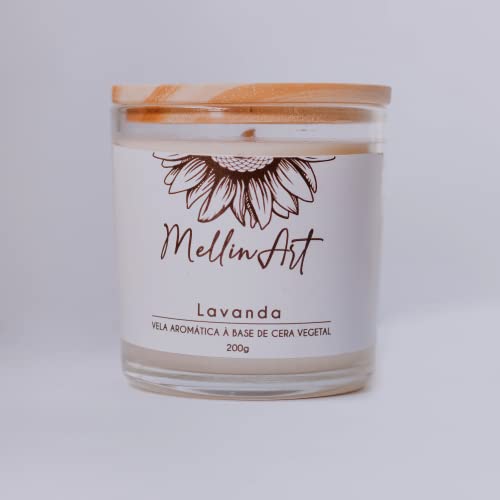 Vela Aromática Perfumada | Lavanda 200g