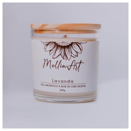 Vela Aromática Perfumada | Lavanda 200g