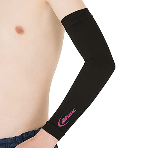 D&M ディーアンドエム バレーボール アームスリーブ 1ペア入り #D-7000 L ブラックXピンク