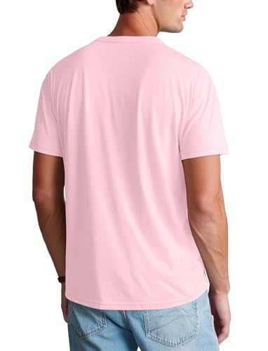 Zengjo Mens Crewneck T Shirts Relaxed Plain Soft Triblend Basic Tees3