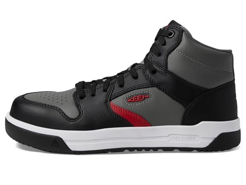 Image of KEEN Utility Men's Overton Mid Height Composite Toe Lightweight Durable Work Sneakers