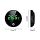 Digital Aquarium Thermometer, kabelloses USB LED-Thermometer zum Aufkleben, Aquarium Thermometer mit Touch-Tasten ℃/℉ für die Messung der Temperatur von Fischen, Schildkröten oder Wassertieren