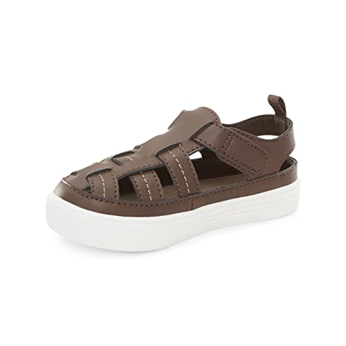 Oshkosh B'gosh Boys Os22E04B Sandal, Brown, 9 Toddler Us #TOP5