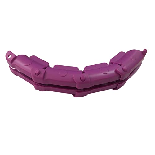 Lot de 4 nœuds de rechange pour cerceaux lestés - Violet Cover