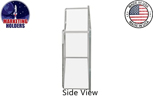 Marketing Holders Postcard Holder Holds 6 X 4 Inches Slot Literature Wall Mount Pack Of 12 Single Pocket Display Holder System Card Organizer Take One Hand Out Rack #TOP7