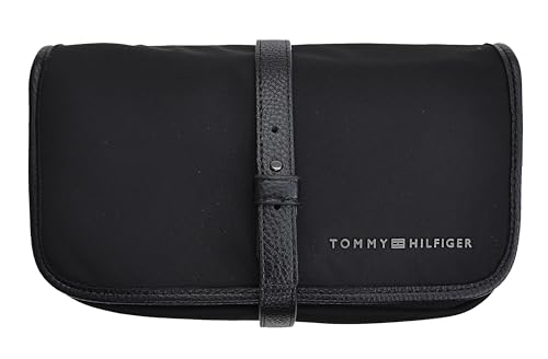 Trousse de toilette Tommy Hilfiger TH Travel haut de gamme en noir intemporel