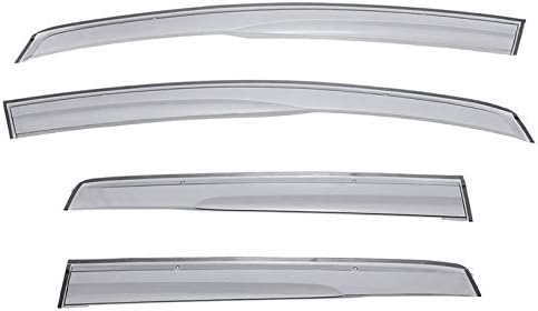 WellVisors Window Visors Wind Deflectors Compatible with Honda Fit 2015-2020 Aerodyn Series Rain Guards 3-847HD021