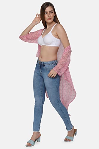 Image of INTIMACY LINGERIE Women's Cotton Brassiere | Non-Padded | Non-Wired | Full Coverage | Shaper Panel with Side Support Regular Bra | 1 Piece | (Def C P)