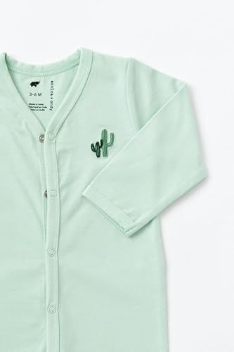 MONICA + ANDY On the Go Baby One Piece, 100% Organic Baby Clothes, Super Soft Fabric, Sizes in Preemie, Newborn & Infant3