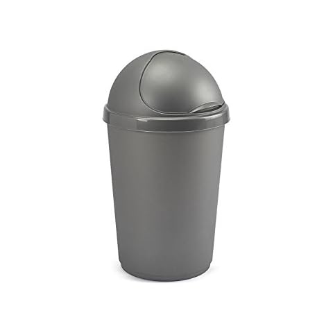 Whitefurze 50L Silver Roll Top Bin Cover