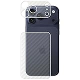 ClearView 背面 保護 フィルム iPhone 17 Pro Max用 [カーボン調 クリア] 日本製