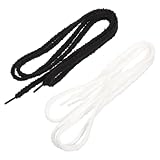 Lacets plats pour baskets : adaptés à différentes pointures et facilement ajustables