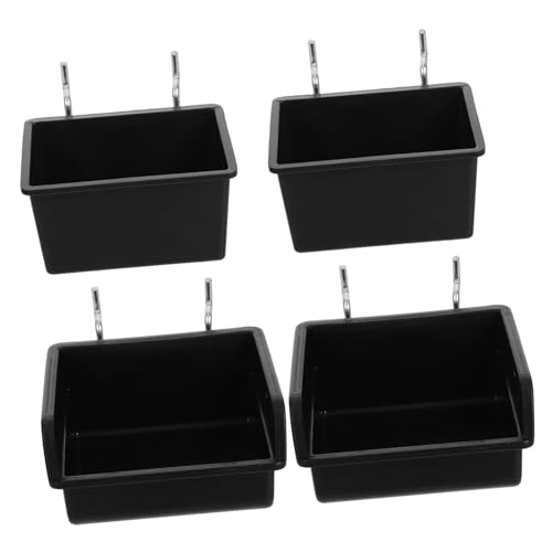 ULTECHNOVO 4pièces Organisateur De Bureau Rangement Pour Vis Et Outils Avec Supports Muraux Pour Établi Et Atelier