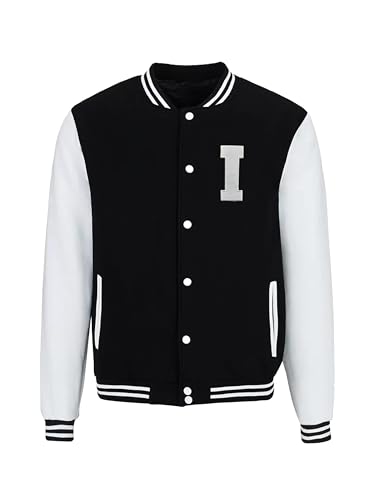 Image of Koverify Unisex Adult Cotton Blend Standard Length Letterman Jacket