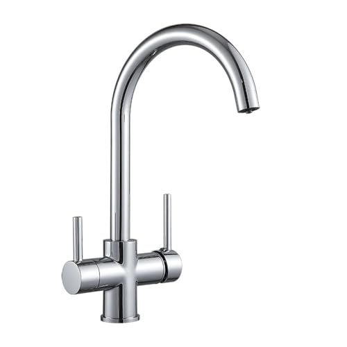 Mitigeur tap double bec pour supprimer les bouteilles plastiques de la cuisine