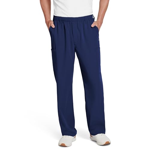Jockey Men's Scrubs Men's Seven Pocket Stretch Scrub Pant, New Navy, M - image 1