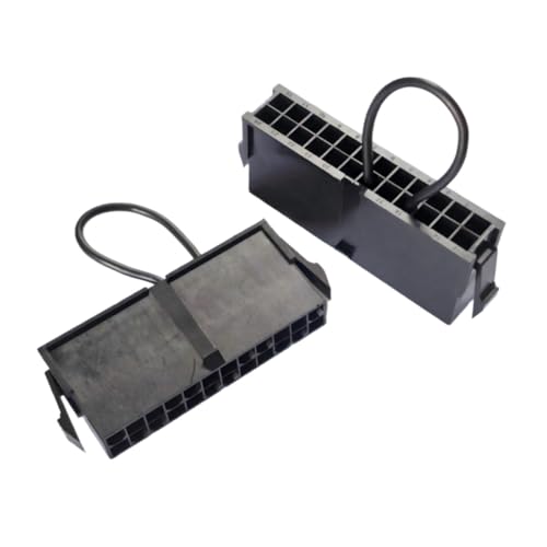 2 Pack ATX PSU Jumper Bridge, 24 Pin Power Supply Starter Tool