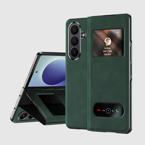 Compatible with Samsung Galaxy Z Fold 8 Case,Leather Folio Flip Magnetic Slim Phone Cover Drop Protection Shockproof Protective 