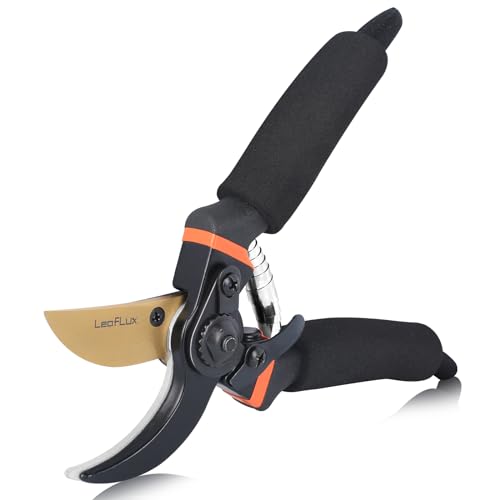 Tijeras de podar LeafLux titanium 8 pulgadas miniatura 1