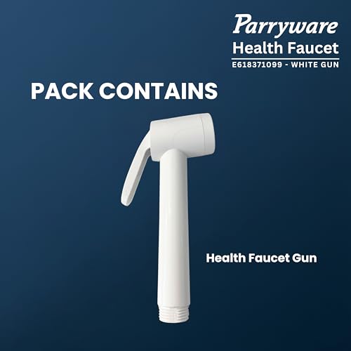 Image of Parryware Health Faucet PVC Gun Without Hose and Hook | Economical Toilet Spray Gun /Bidet Spray Gun for Bathroom (E618371099)