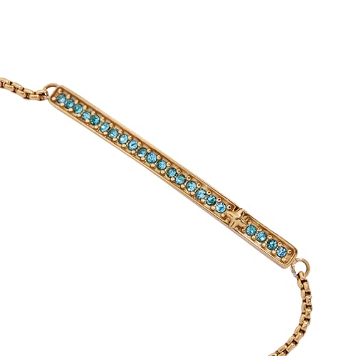 Image of Alex and Ani Pave Bolo Birthstone Bracelet - Stainless Steel Gold /Silver, Perfect for Stacking, Adjustable Birthstone Bracelet for Women, Ideal Gift Jewelry