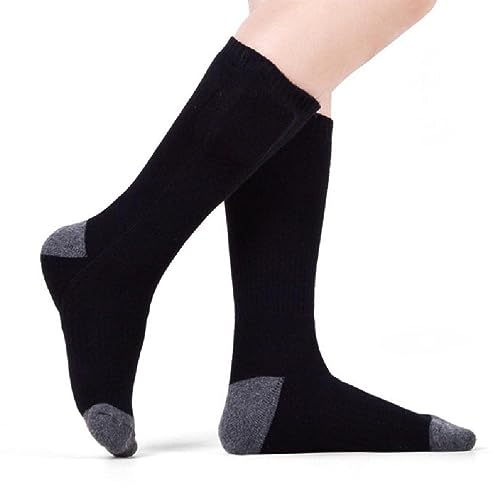 Chaussettes chauffantes électriques USB réglables pour adulte et enfant