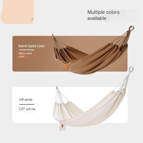 Hamac extérieur blanc taille S et balançoire suspendue double - 7