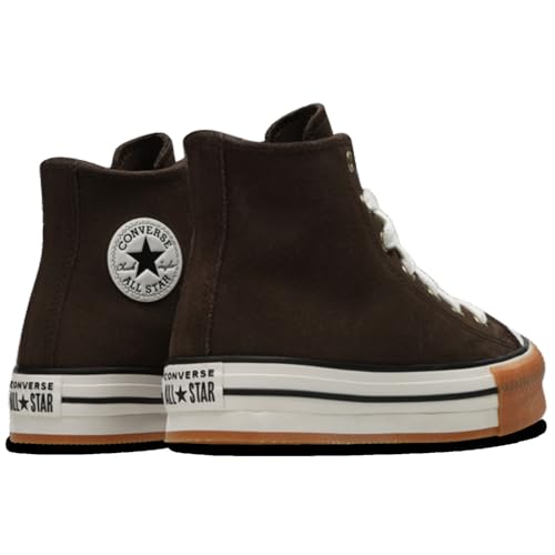 Converse CTAS Eva Lift - Girls' Grade School (A13366C, Fresh Brew/Vintage White/Gum)3