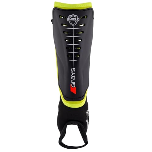 Grays Shield Shinguard Shin Pads Grey M