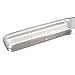 KUAFU Rear Bumper Face Bar Compatible with 1980-1986 Ford F100 / F150 / F250 / F350 Steel Silvery Bumper Chrome