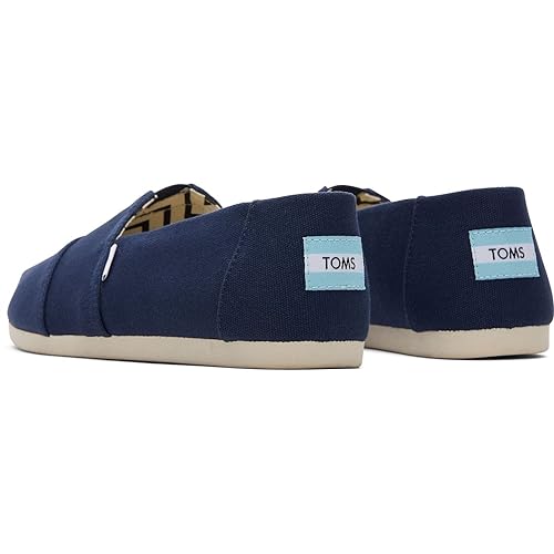 Image of TOMS Men's Alpargata Espadrille Loafer Flat, Navy, 10