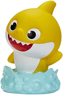 GoGlow 14342 Baby Shark Kids Bedside Night Light and Torch Buddy,Yellow
