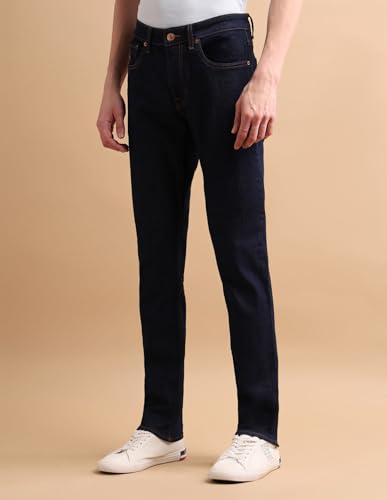 Image of U.S. Polo ASSN. Denim Jeans for Men, Slim Tapered Fit Men Jeans for Office & Regular Wear