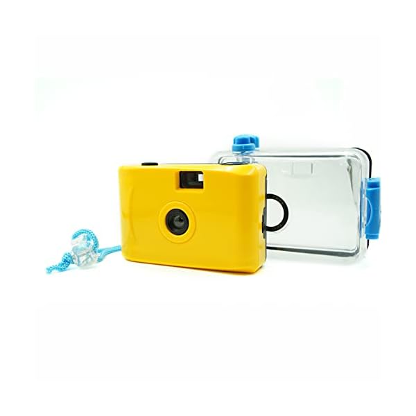 Filmkamera, 135 Filmkamera, 35 mm Film, wiederverwendbar, Unterwasserkamera (gelb) – Bild 3