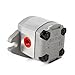 Mini High Pressure Hydraulic Gear Pump, Flat Keyed Shaft SAE Flange Mounting, 21MPa 1800RPM Aluminum Alloy Hydraulic-Pump, for Log Splitters, Snowplows & Industrial Hydraulic Systems