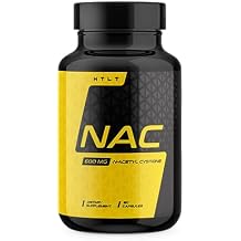 NAC by HTLT | 600 mg of N-Acetyl Cysteine per Serving | Liver Support Supplement | 60 Capsules