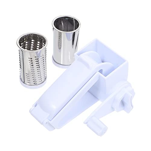 Rallador de queso manual Luxshiny de acero inoxidable miniatura 1
