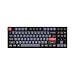 Produktbild Keychron K8 Pro QMK/VIA Kabellose mechanische Tastatur, Hot-Swappable TKL Custom Programmable Macro Wired Keyboard mit Gateron G Pro Blue Switch, RGB Licht, PBT Keycaps für Mac Windows Linux