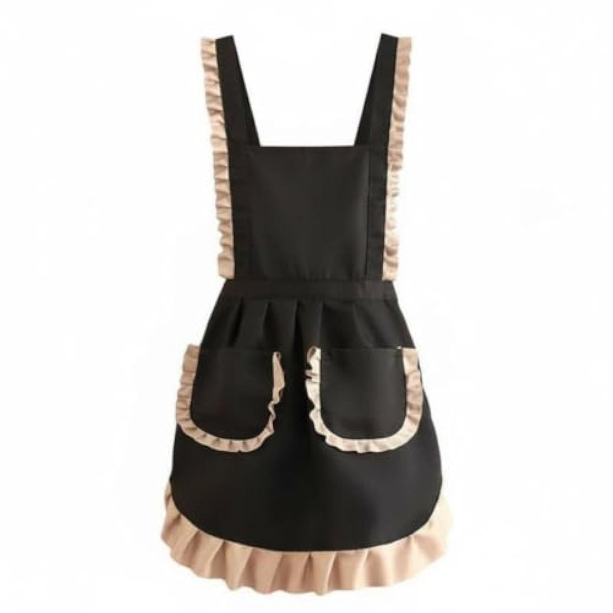 Cute Breathable H-Back Waitress Apron for Work