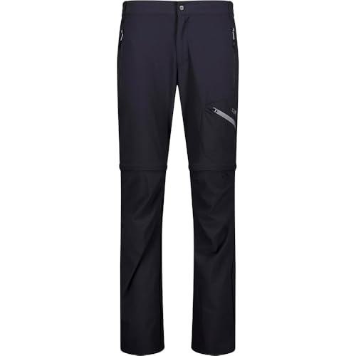Pantalon zip off homme randonnée technique gris anthracite cemento 3XL