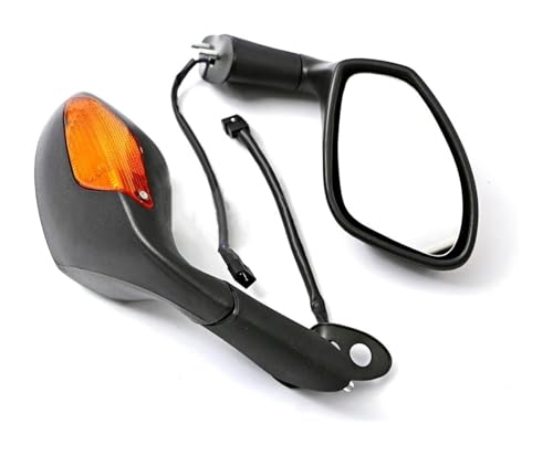 Rétroviseurs de moto pour RSV4 RSV1000 avec clignotants LED intégrés 2004-2016