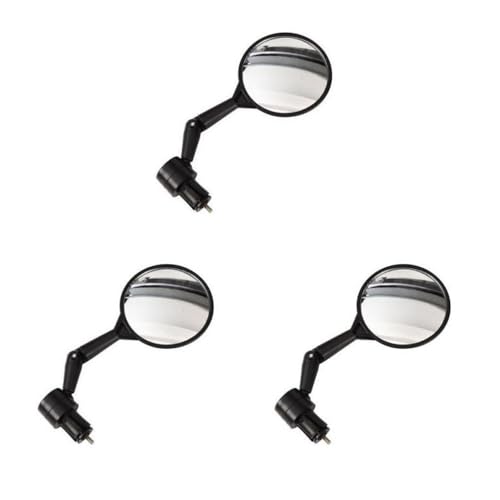 Espejo retrovisor motocicleta manillar regulable accesorio de moto rotación 360