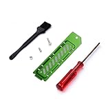 Wizoowip Cache-poussière avec Tournevis Trou Respirant Anti-poussière Bien sûr, Voici Un Titre de Produit pour la liste Ps5 Slim M.2 SSD Dissipation Thermique en Alliage d'aluminium Vert